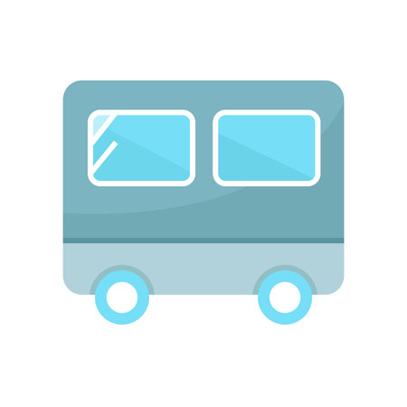 recreational vehicle, motor home iconのイラスト素材
