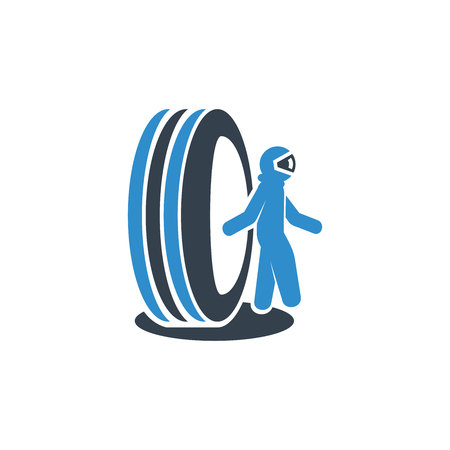 astronaut walking pass dimension gateのイラスト素材