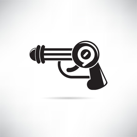 futuristic gun, futuristic weaponのイラスト素材