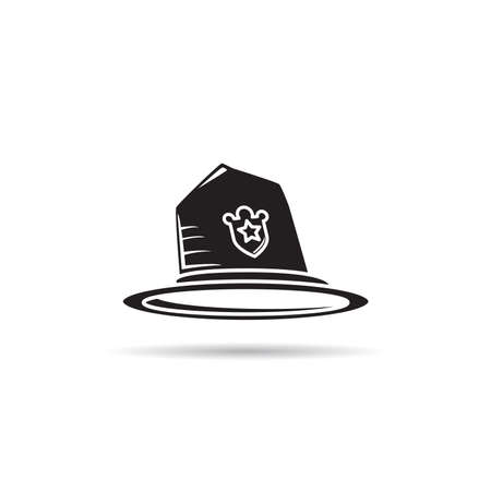 cowboy hat icon silhouette vectorのイラスト素材