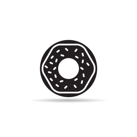 doughnut and bakery icon vectorのイラスト素材