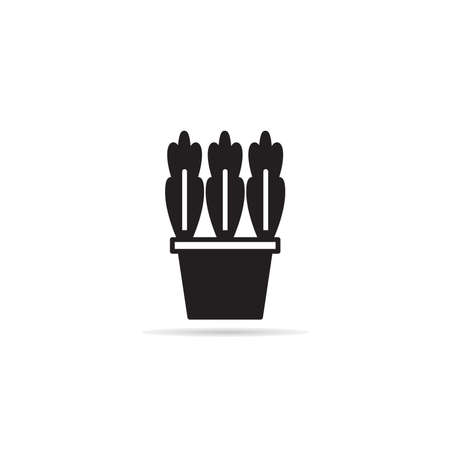 plant pot iconのイラスト素材