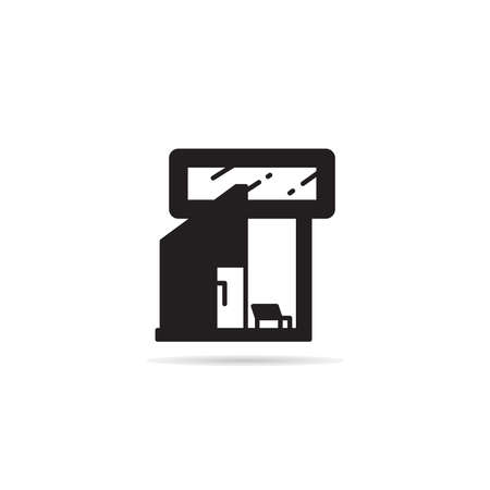 house building icon vector illustrationのイラスト素材