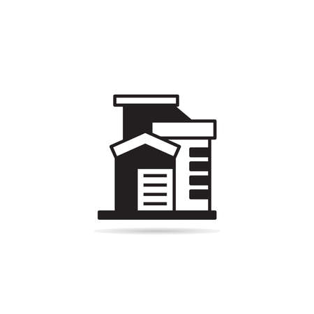 house building icon vector illustrationのイラスト素材