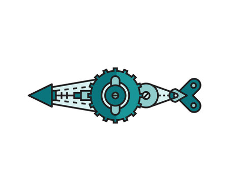 arrow weapon on white background vector illustrationのイラスト素材