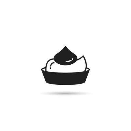 sweets and ice cream iconのイラスト素材