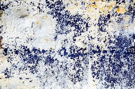 Old painted rusty metal. Textured background.の写真素材