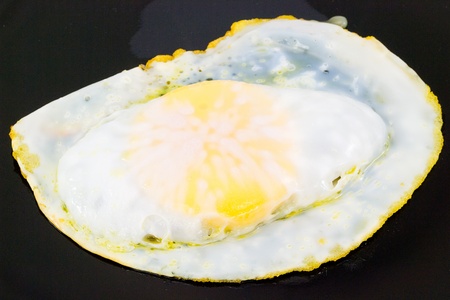 goose eggs cookedの写真素材