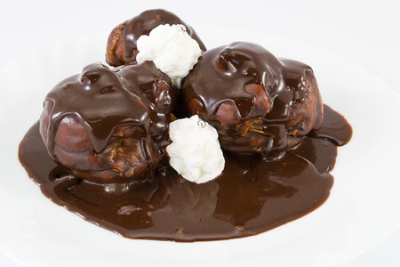 profiterolesの写真素材