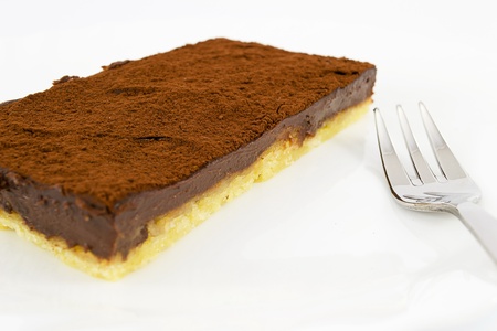 tarte Robuchon chocolateの写真素材