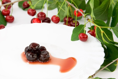 sour cherries in syrup 