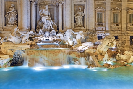 Trevi Fountain, Romeの写真素材