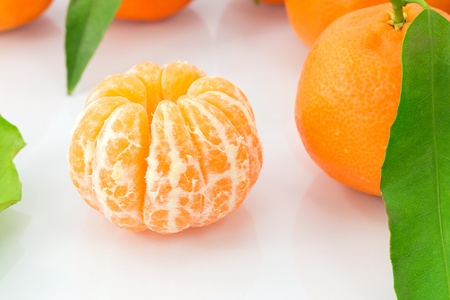 tangerines の写真素材