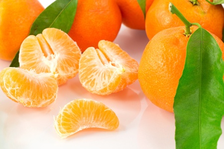 tangerines の写真素材