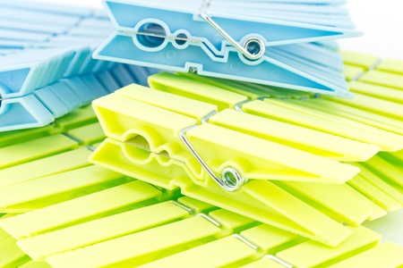 clothespinsの写真素材