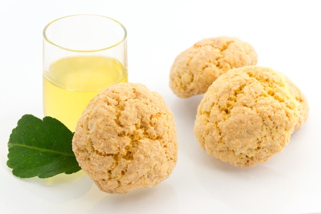 lemon biscuits の写真素材