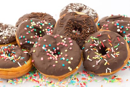 chocolate Donutsの写真素材