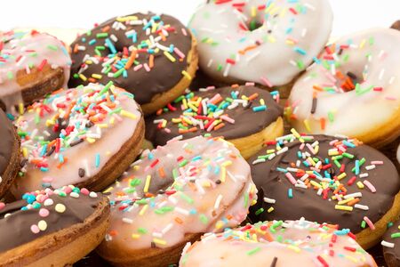Assorted donutsの写真素材
