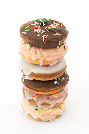 Assorted donutsの写真素材
