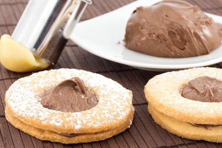 chocolate chip cookies の写真素材