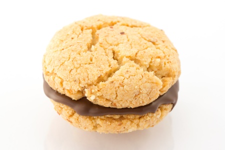 baci di dama, biscuits の写真素材