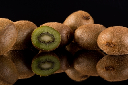 kiwi fruitの写真素材