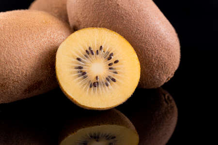 kiwi goldの写真素材