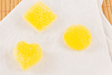 Jelly candies citrus の写真素材