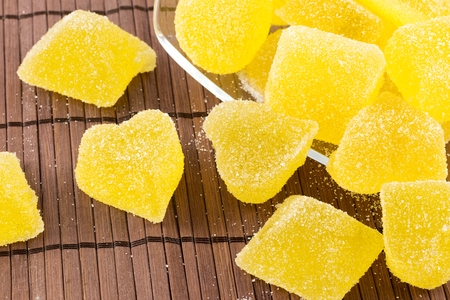 Jelly candies citrus の写真素材