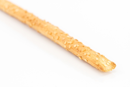 bread stick with sesame seeds の写真素材