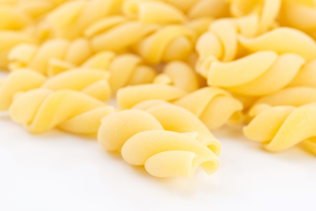 Fusilli- Italian pasta の写真素材