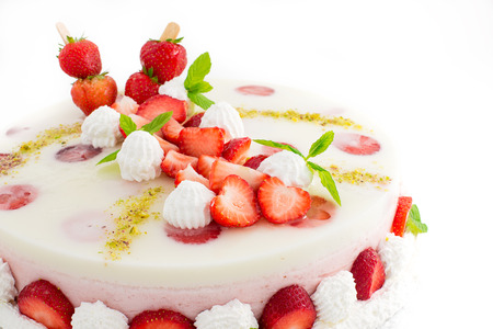 Strawberry cakeの写真素材
