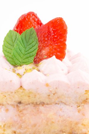Strawberry cakeの写真素材
