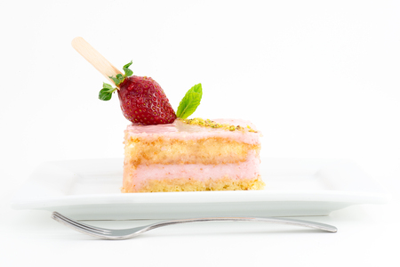 Strawberry cakeの写真素材