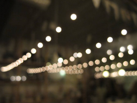 lights blurred bokeh