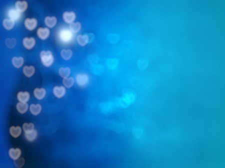 grunge blue winter background witn snowflakesの写真素材