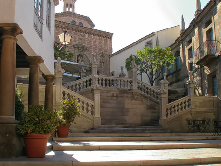 Building in Barcelonaの写真素材