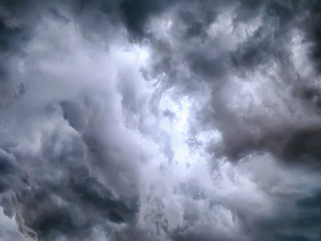 dark cloud sky, storm and dramatic