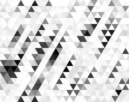 black and white triangle texture backgroundのイラスト素材