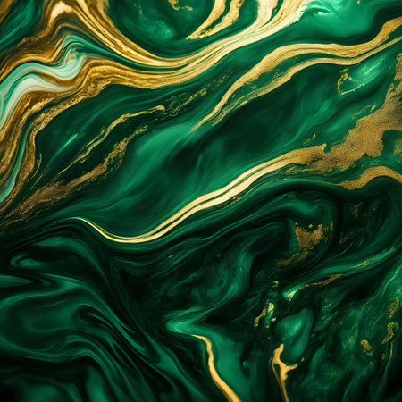 Marble abstract acrylic background. Marbling artwork texture. Agate ripple pattern. gold powder.の素材