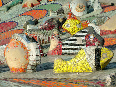 Fish from the stoneの写真素材