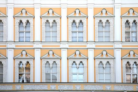 Facade of building in the Moscow Kremlinの写真素材