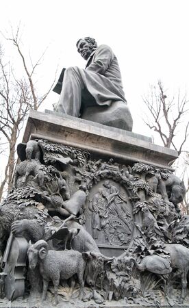 Fabulist Krylov Ivan Andreevichの写真素材