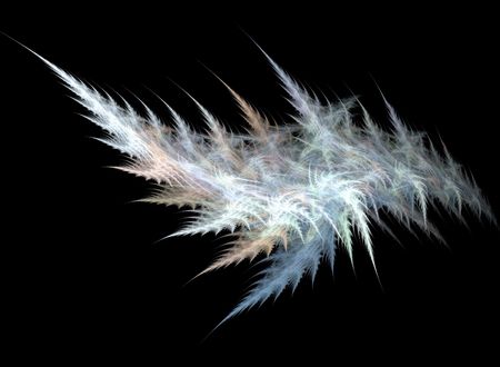 Icy branchの写真素材