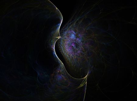 Gold cobwebの写真素材