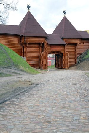 Fortress gatesの写真素材