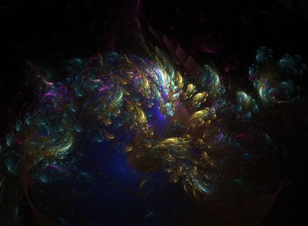 Pattern from fraсtalの写真素材