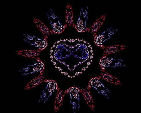 Dark heartの写真素材