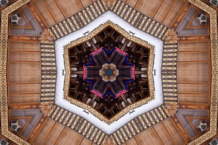 Kaleidoscope, linoleum の写真素材
