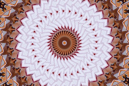 Kaleidoscope, linoleum